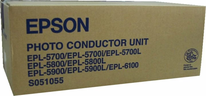 Toner Epson C13S051055 për printer EPL5700, i zi