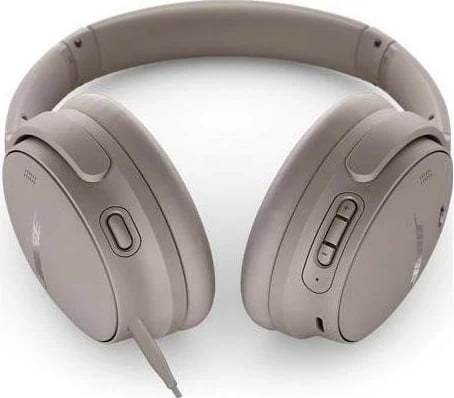Kufje Bose QuietComfort, wireless, ANC, 24 orë, kafe