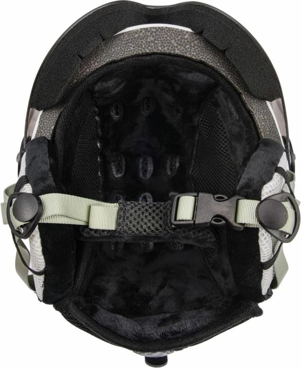 Helmetë skijimi Meteor, unisex, të bardhë