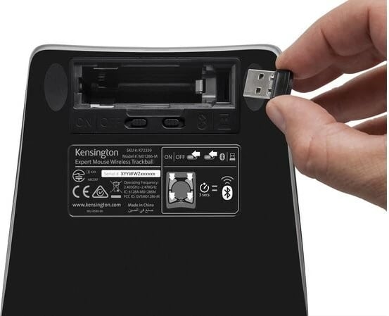 Maus trackball Kensington Expert Mouse Wireless K72359WW, i zi