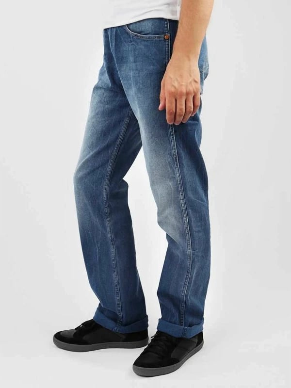 Pantallona xhins për meshkuj Wrangler, të kaltër