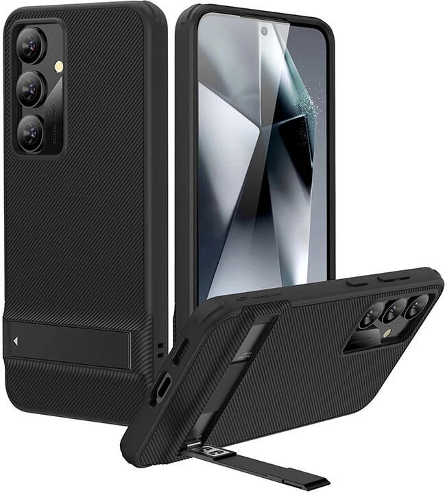 Mbështjellës ESR Boost Kickstand për Samsung Galaxy S24+, i zi