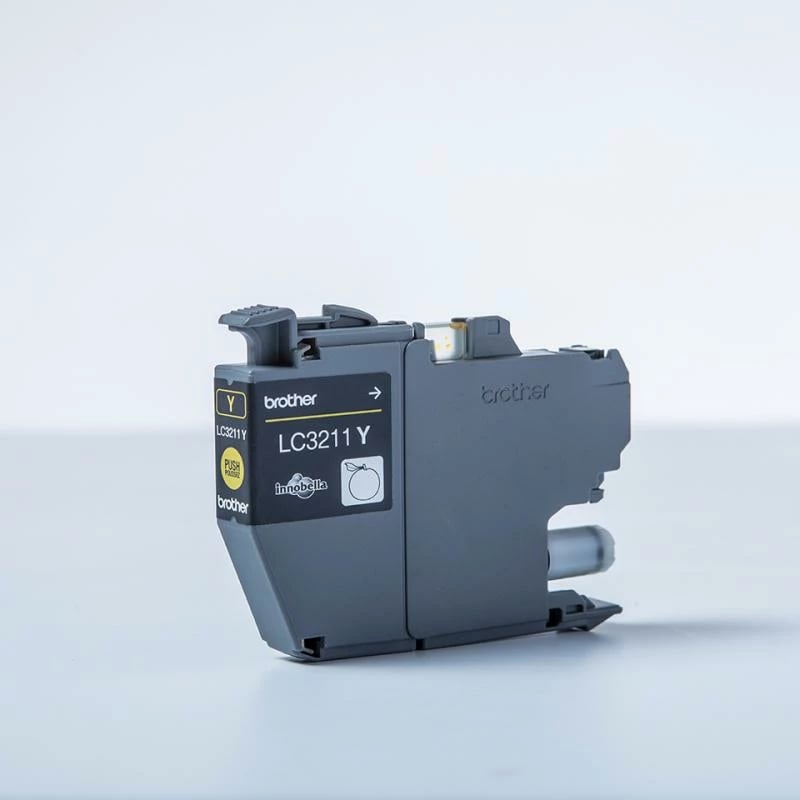 Kasetë boje, Brother LC-3211Y, origjinale, për printerë të përputhshëm DCP-J772DW/J774DW/MFC-J890DW/J895DW, e verdhë