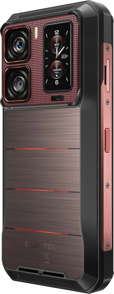 Celular OUKITEL WP300 5G 12/512GB IP69K bateri 16000 mAh i kuq