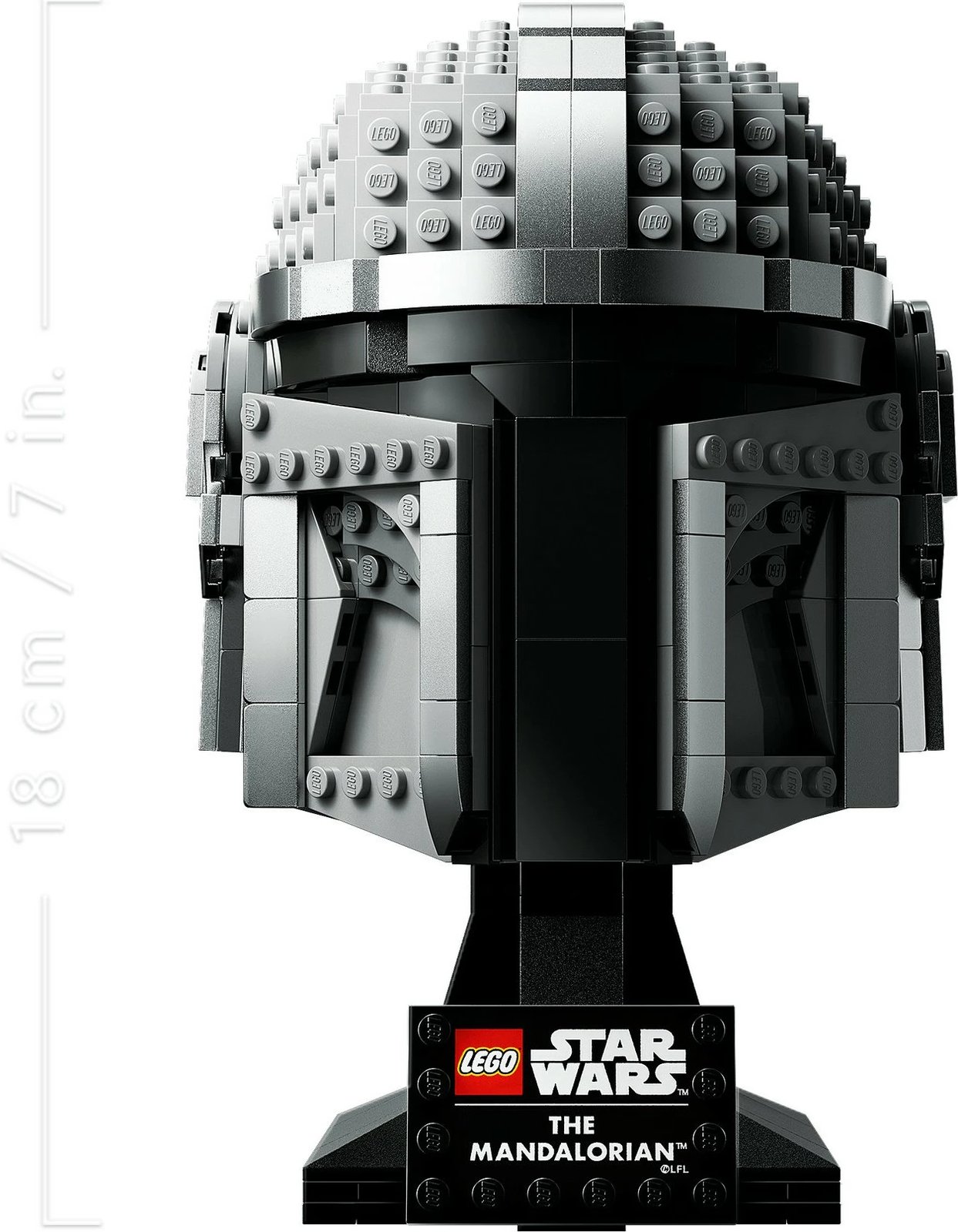 Set ndërtimi LEGO Star Wars The Mandalorian Helmet, 584 pjesë, shumëngjyrësh