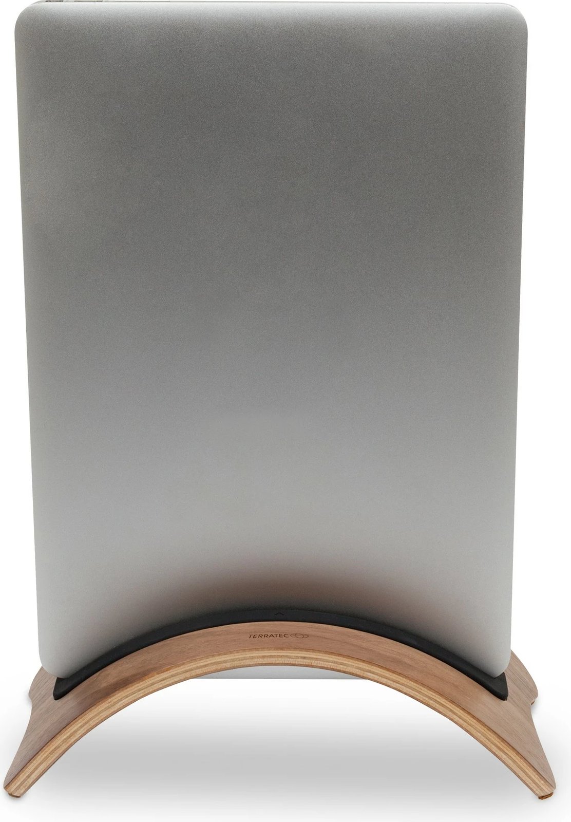 Mbajtës pasiv TerraTec Holzzwei për laptop/tablet, dru, i zi