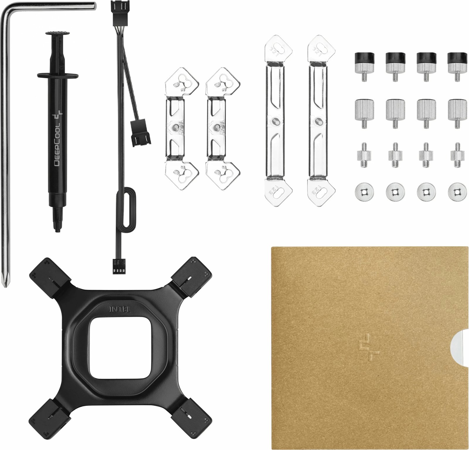 Ftohës ajri Deepcool AK620 DIGITAL PRO, 2 ventilatorë, LED, i bardhë