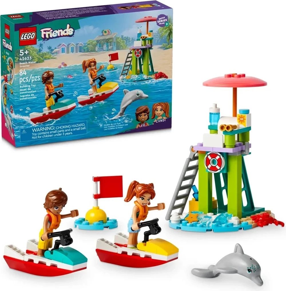 Set LEGO Friends 42623, Skuter Uji, me dy minifigura
