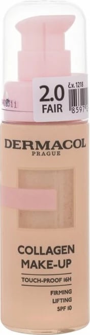 Fondatinë Dermacol Collagen Make-up SPF10 Fair 2.0 për femra 20ml