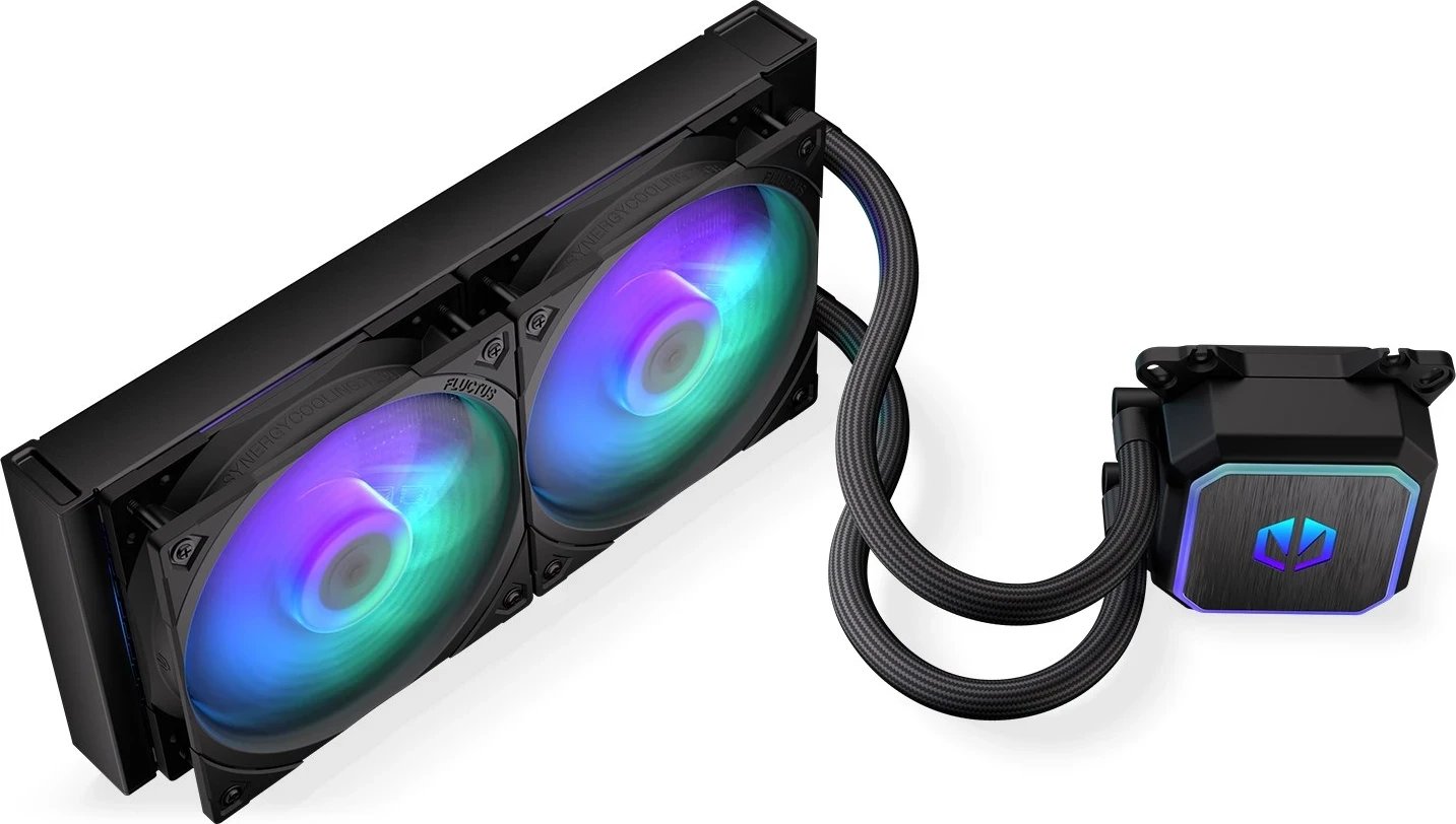 Ftohësi i Lëngshëm për Procesorin ENDORFY Navis F240 ARGB, 24 cm, i Zi