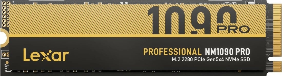 SSD Lexar NM1090 Pro, 2TB, M.2 2280, PCIe Gen5, i brendshëm