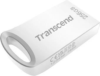 USB stick Transcend JetFlash 256GB, USB 3.2, argjendtë