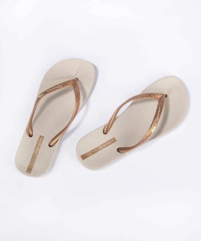 Flip-flops femra Ipanema, bezhë/krem