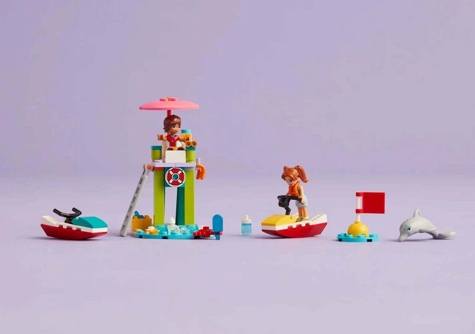 Set LEGO Friends 42623, Skuter Uji, me dy minifigura