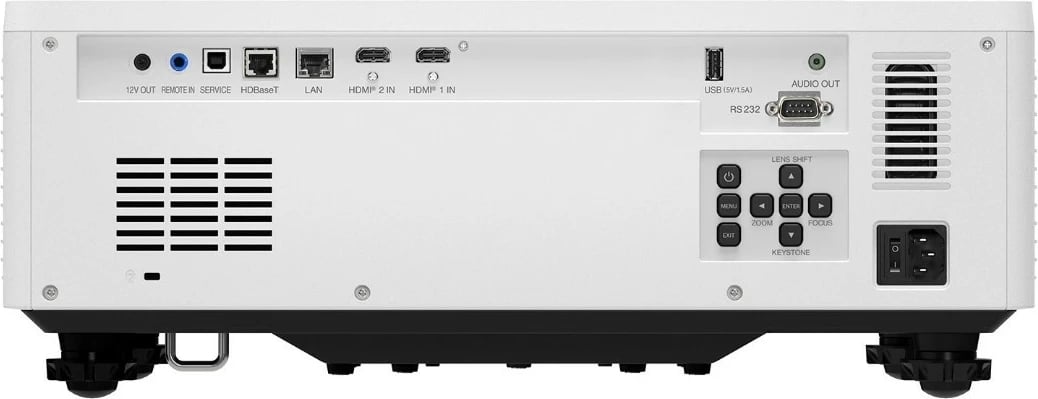 Projektor Sharp P601Q, DLP, 4K UHD, 6000 lumens, i bardhë