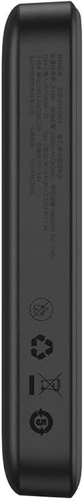 Powerbank Baseus Magnetic Mini 10000mAh, 20W, MagSafe, e zezë