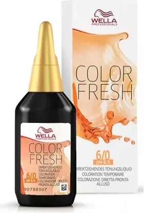 Ngjyrë për flokë Wella Color Fresh Semi Permanent 6.0 unisex 75ml