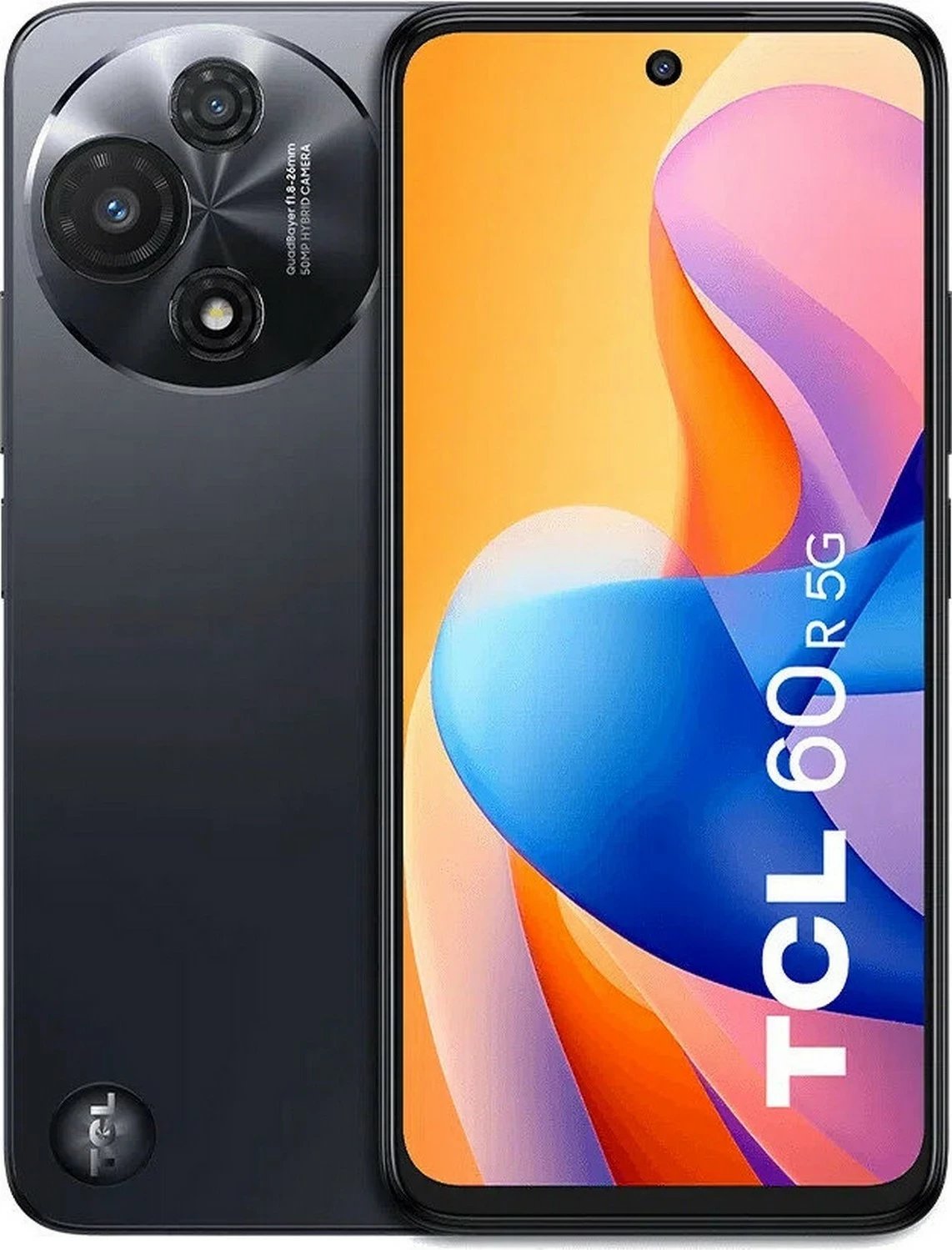 Celular TCL 60R 5G, 4GB/128GB, gri