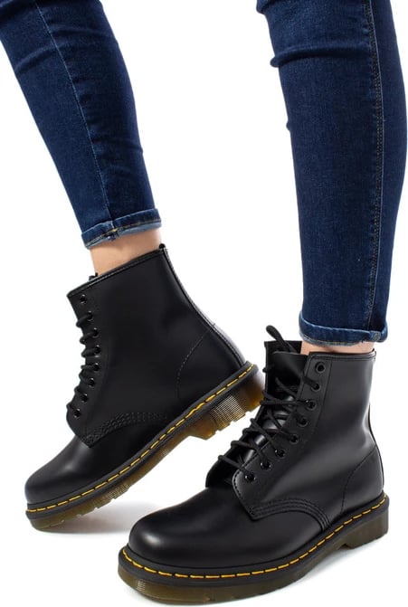 Çizme për femra Dr. Martens, të zeza
