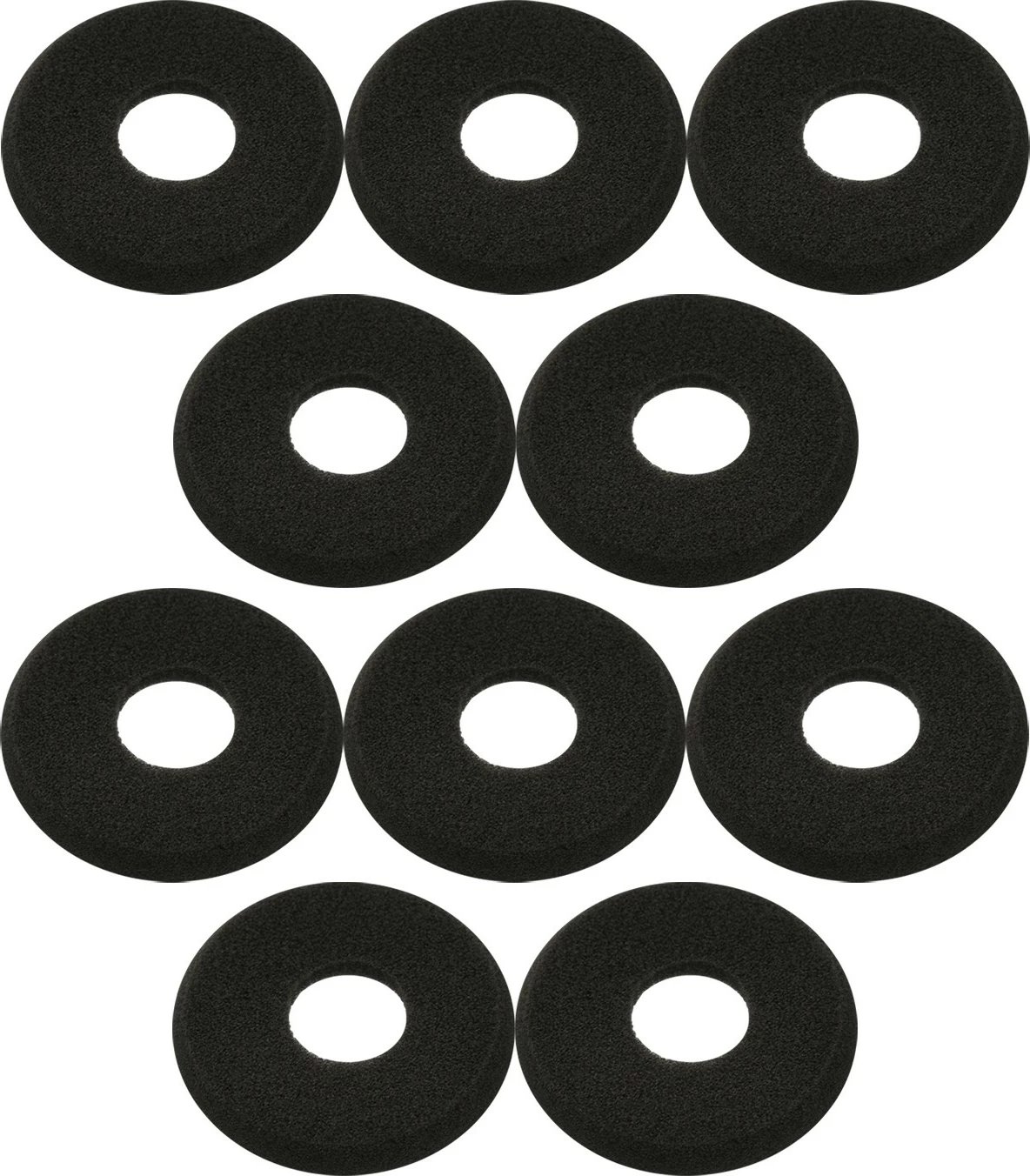 Jastëkë shkumë për vesh Jabra GN2000, 10 copë, e zezë