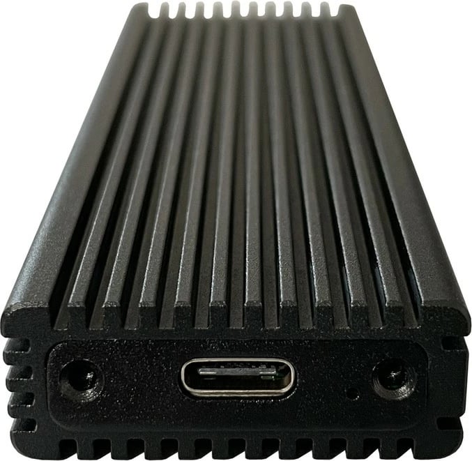 Kasë SSD LC-Power LC-M2-C-MULTI, M.2, USB 3.2, e zezë