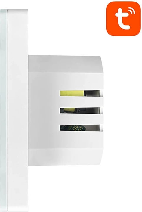 Termostat i mençur Wi‑Fi për bojler, Avatto WT200-BH-3A-W, 3A, Tuya Smart Life, ekran LCD me prekje, AC 95-220V, i bardhë