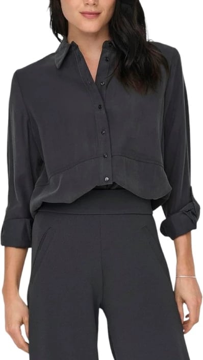 Camicia Jacqueline De Yong femra, gri