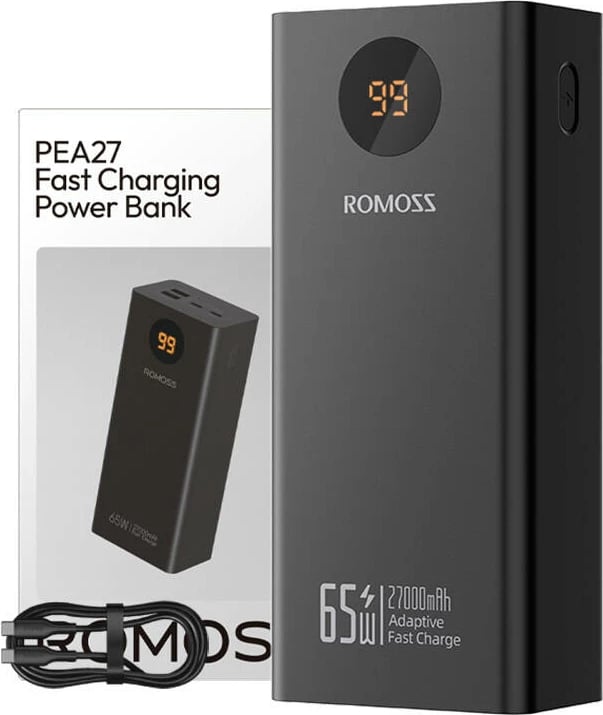 Powerbank Romoss PEA27S Pro 27000mAh 65W, zi