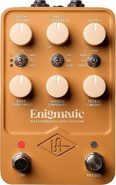 Efekt kitarë Universal Audio UAFX Enigmatic '82 Overdrive Special Amp, Bronzi
