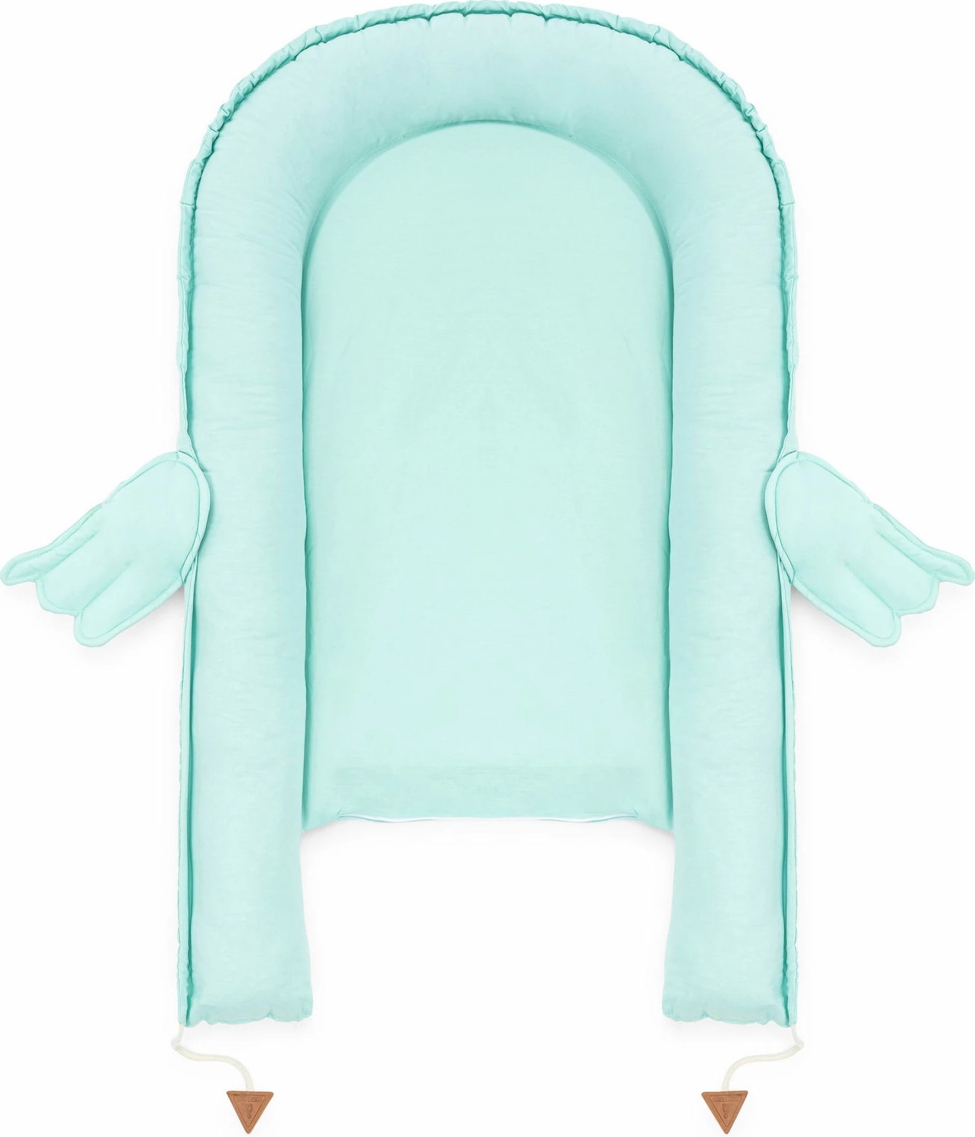 Shtrat për bebe Evila Originals, babynest, ngjyrë mint