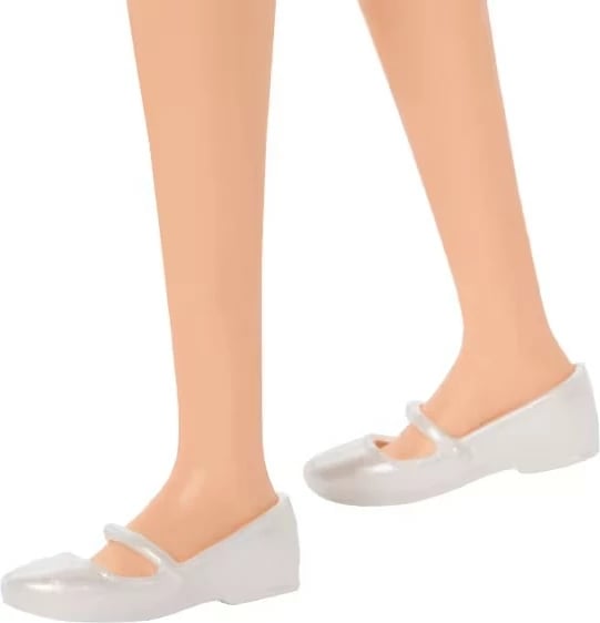 Kukull Barbie Fashionistas Mattel HRH21 me fustan rozë