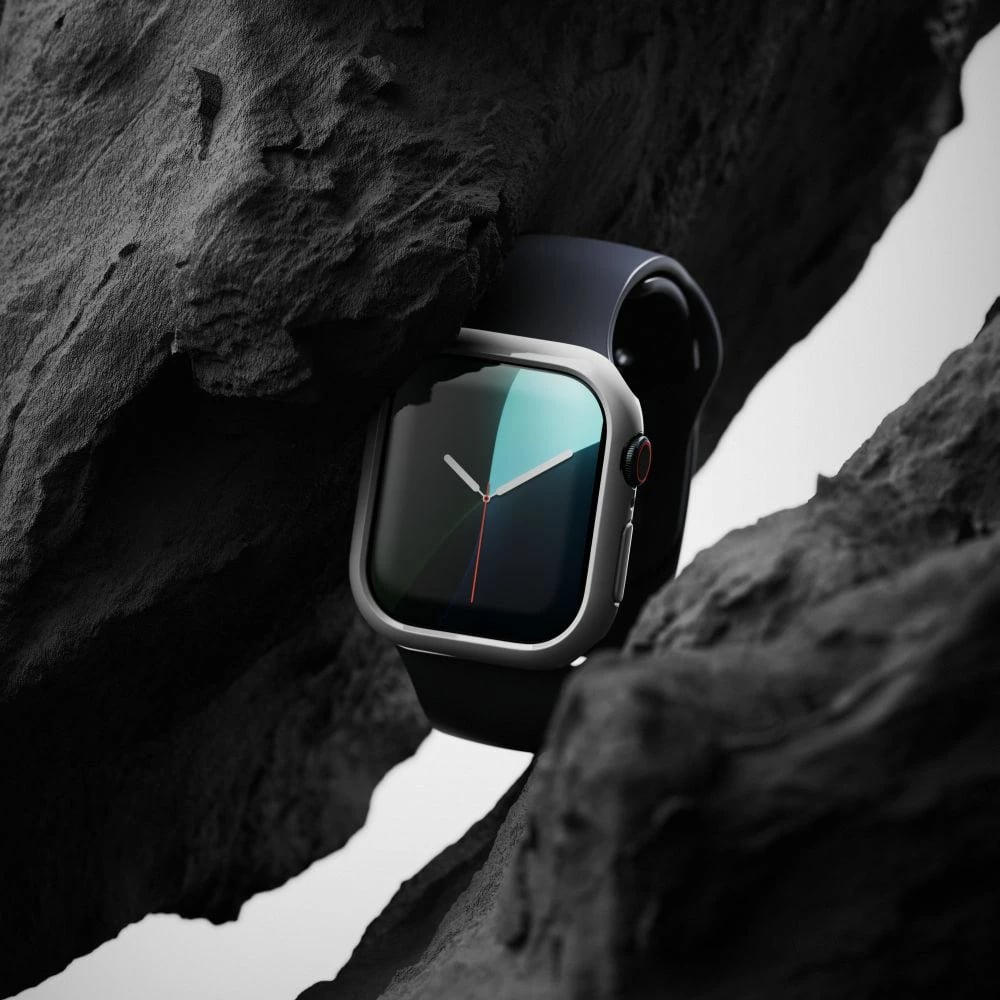Mbështjellës Ringke Slim për Apple Watch 10, 46mm, 2 copë, Transparent dhe Zi