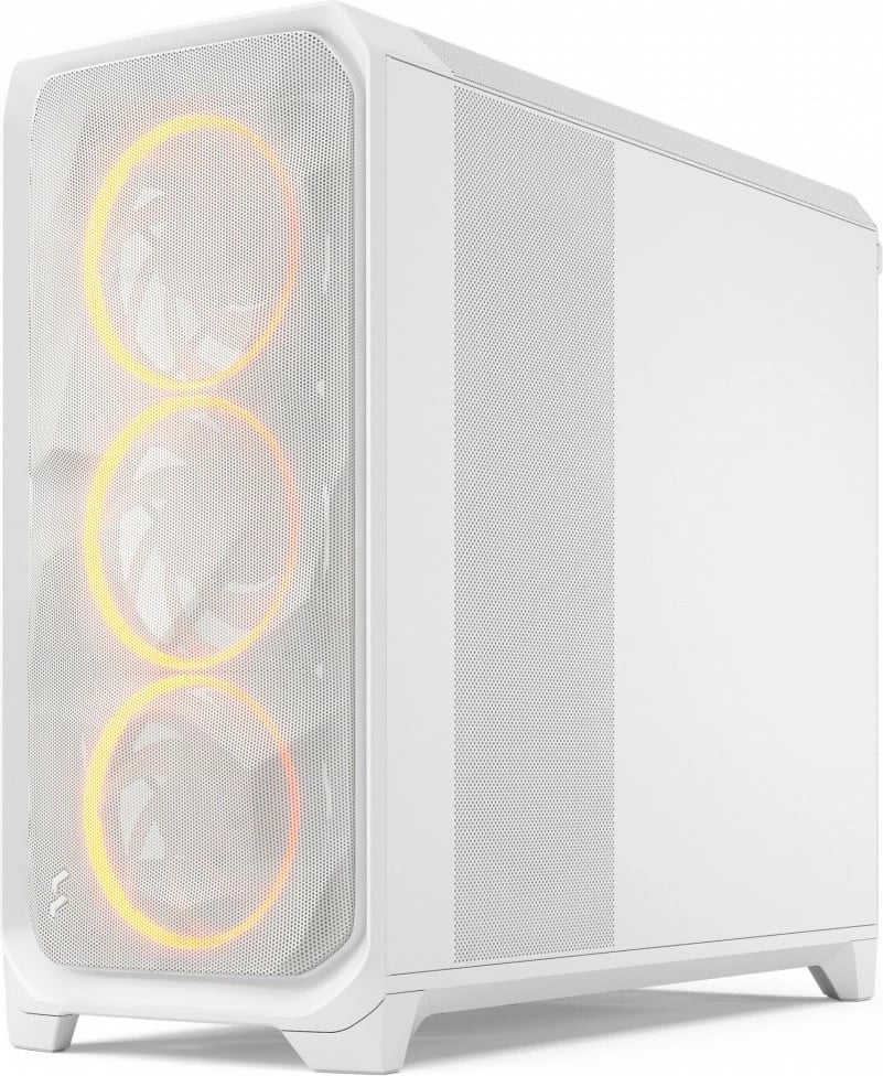Kasë Fractal Design Meshify 3 XL, Tower, RGB, Tempered Glass, E Bardhë