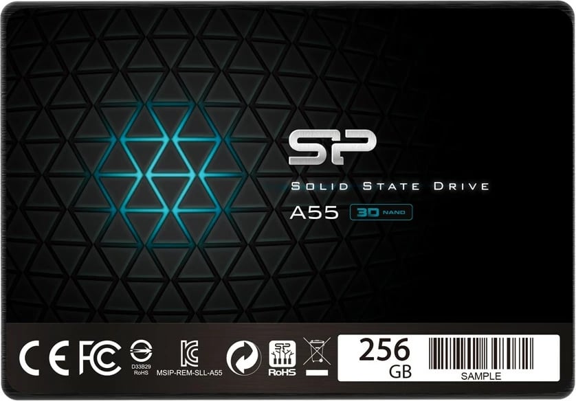 SSD Silicon Power A55, 256GB, 2.5" SATA III, i zi