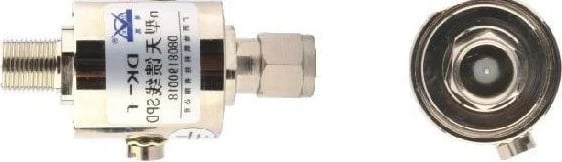 Radom mbrojtës ALLNET ANT-SP1-SMAM-SMAF, SMA, argjendtë