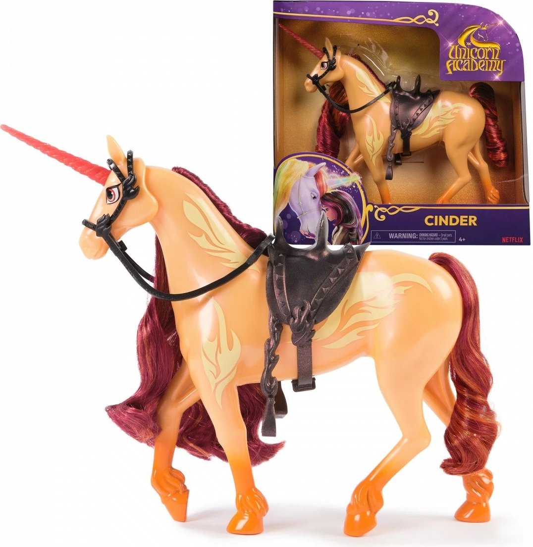 Figurinë njëbrirësh Spin Master Unicorn Academy 6073211, plastikë, për vajza, set