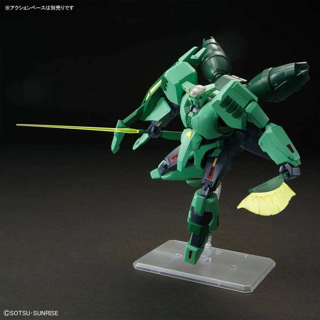 Model ndërtimi Bandai HGUC PMX-002 Bolinoak-Sammahn 1/144, jeshil