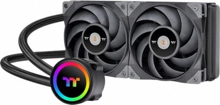 Ftohës me ujë Thermaltake Toughliquid 240 ARGB, 2x120mm, për CPU, i zi