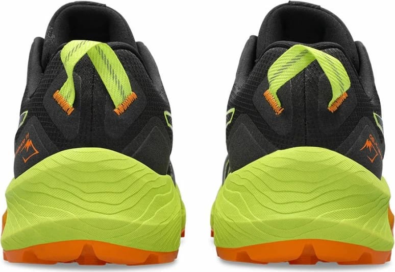 Atlete për meshkuj Asics Gel-Trabuco, të zezë me portokalli