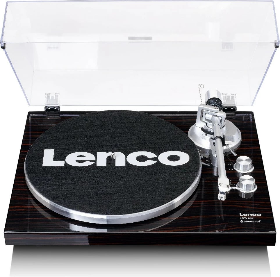 Gramafon Lenco LBT-188, Bluetooth, USB, walnut