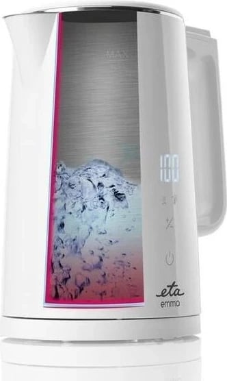 Çajnik elektrik ETA Emma, 1.5L, 2200W, i bardhë