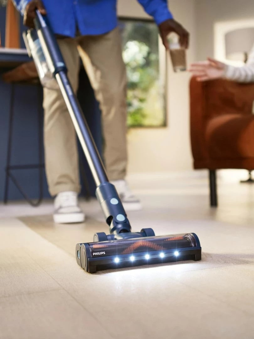 Fshesë elektrike Philips 5000 XC5141/01, pa qese, me bateri, Jeshile