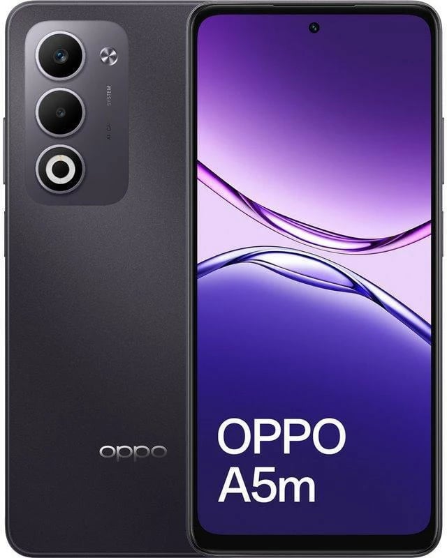Celular OPPO A5m 8GB 256GB 6.67inç Dark Purple