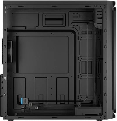 Kasë Natec Cabassu G2, Midi Tower, ATX/Micro ATX/Mini ITX, e zezë