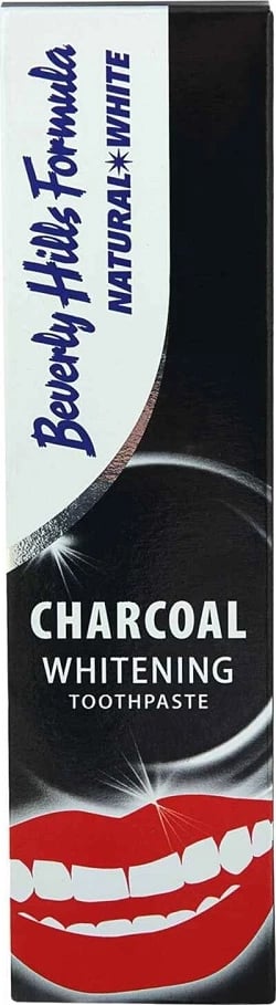 Pasta dhëmbësh Beverly Hills Natural White Charcoal Whitening 100ml