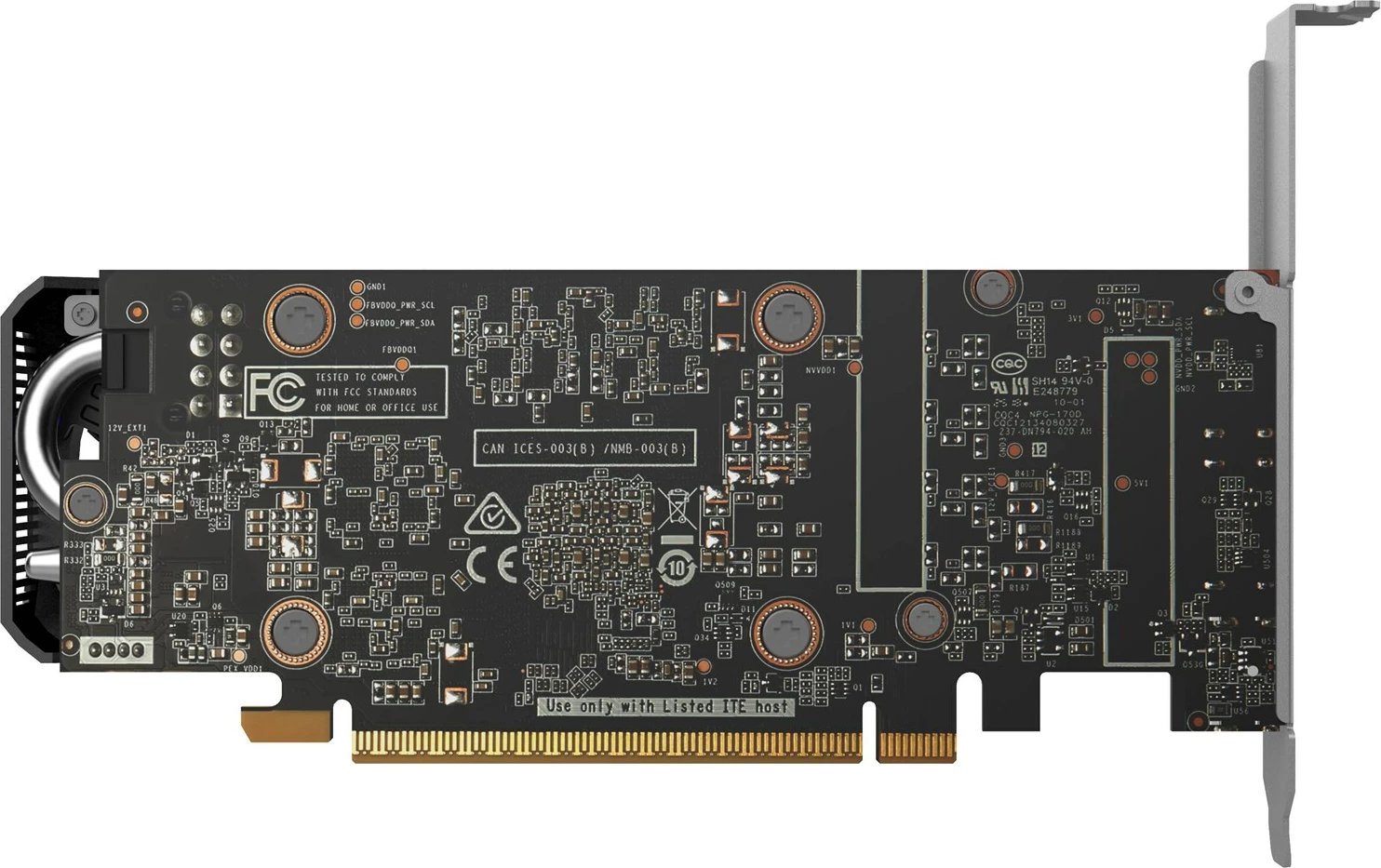 Kartelë grafike ZOTAC GAMING GeForce RTX 5060 Low Profile, 8 GB GDDR7, e zezë