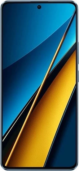 Celular POCO X6 5G, 12GB RAM, 256GB memorje, blu