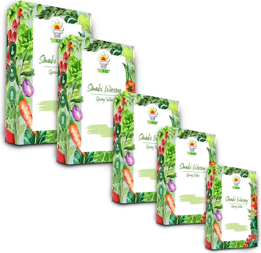 Set fara TORAF, TOSET32, 4x5 pako, për perime të ndryshme