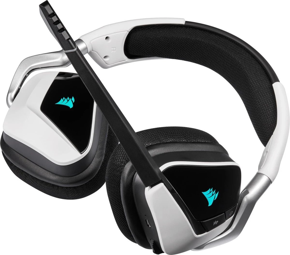 Kufje wireless Corsair Void Elite, të bardha