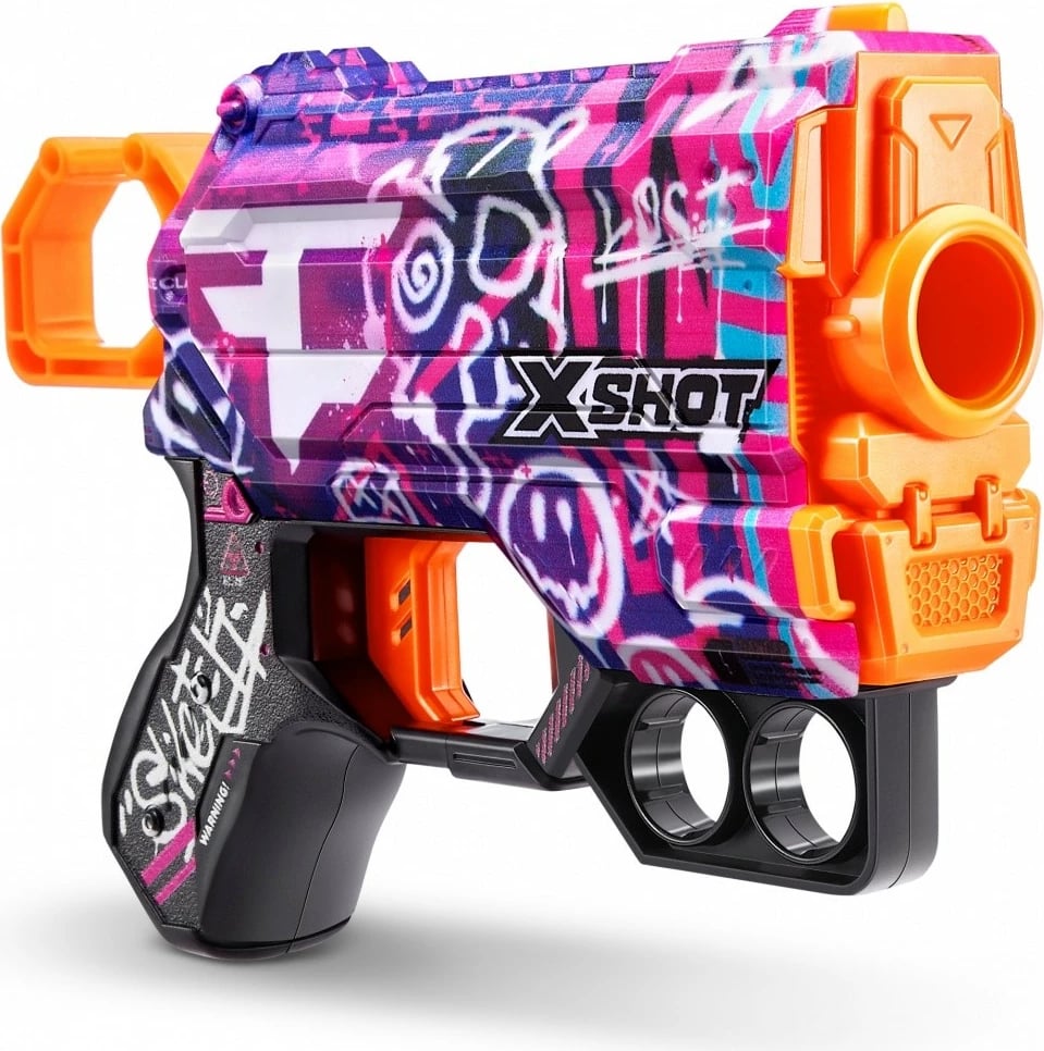 Lodër blaster ZURU X-Shot Skins Menace Faze Launcher, 4 shigjeta, Mix
